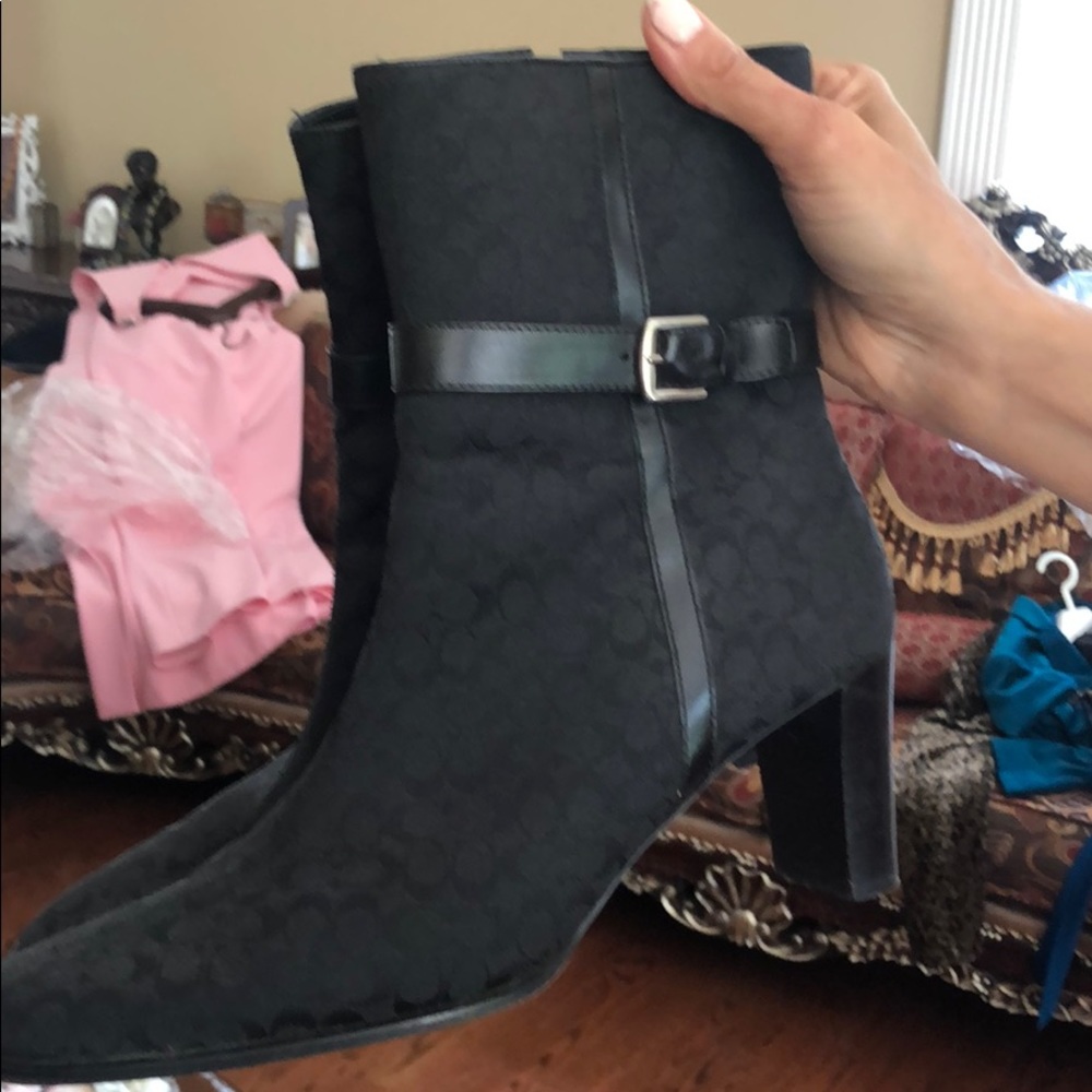 Coach Boots Good Condition Gem